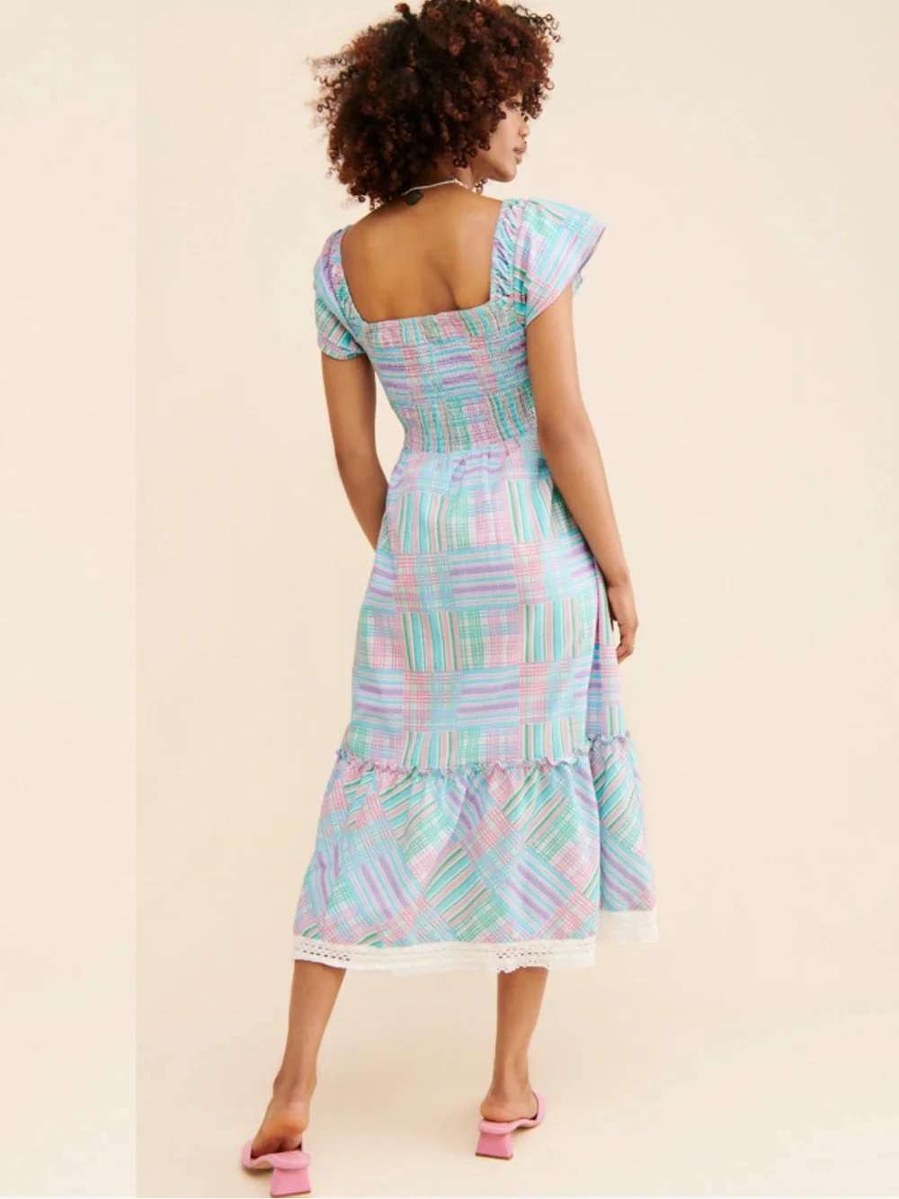 LoveShackFancy Emeka dress In Candyland Multi